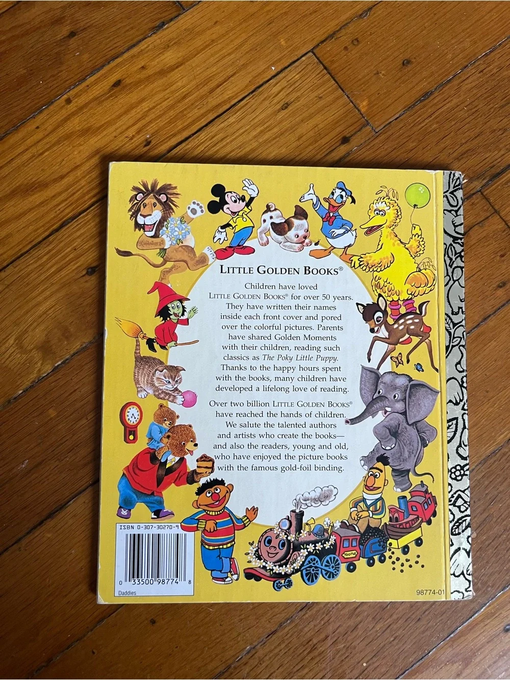 Little Golden Book: Daddies All About the Work They Do - White/Green Cover